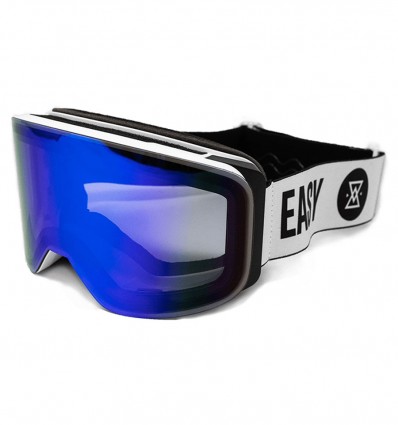 Gafas Snowboard Easy Valdez WHITE BLUE MIRROR