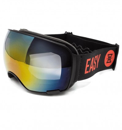 Gafas Snowboard Easy Chamonix BLACK SMOKE BLACK RED