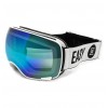 Gafas Snowboard Easy Chamonix WHITE GREEN MIRROR
