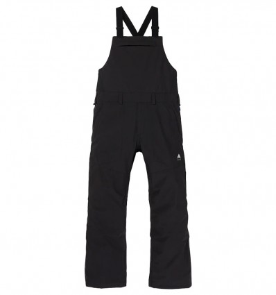 Peto Burton Snowdial Bib Pants TRUE BLACK